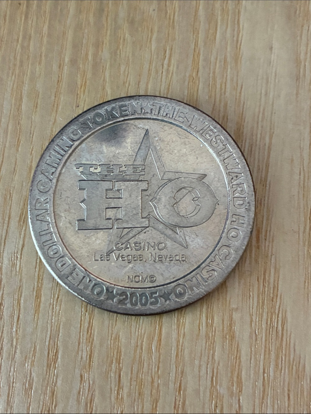 Silver Gaming Token - 2005